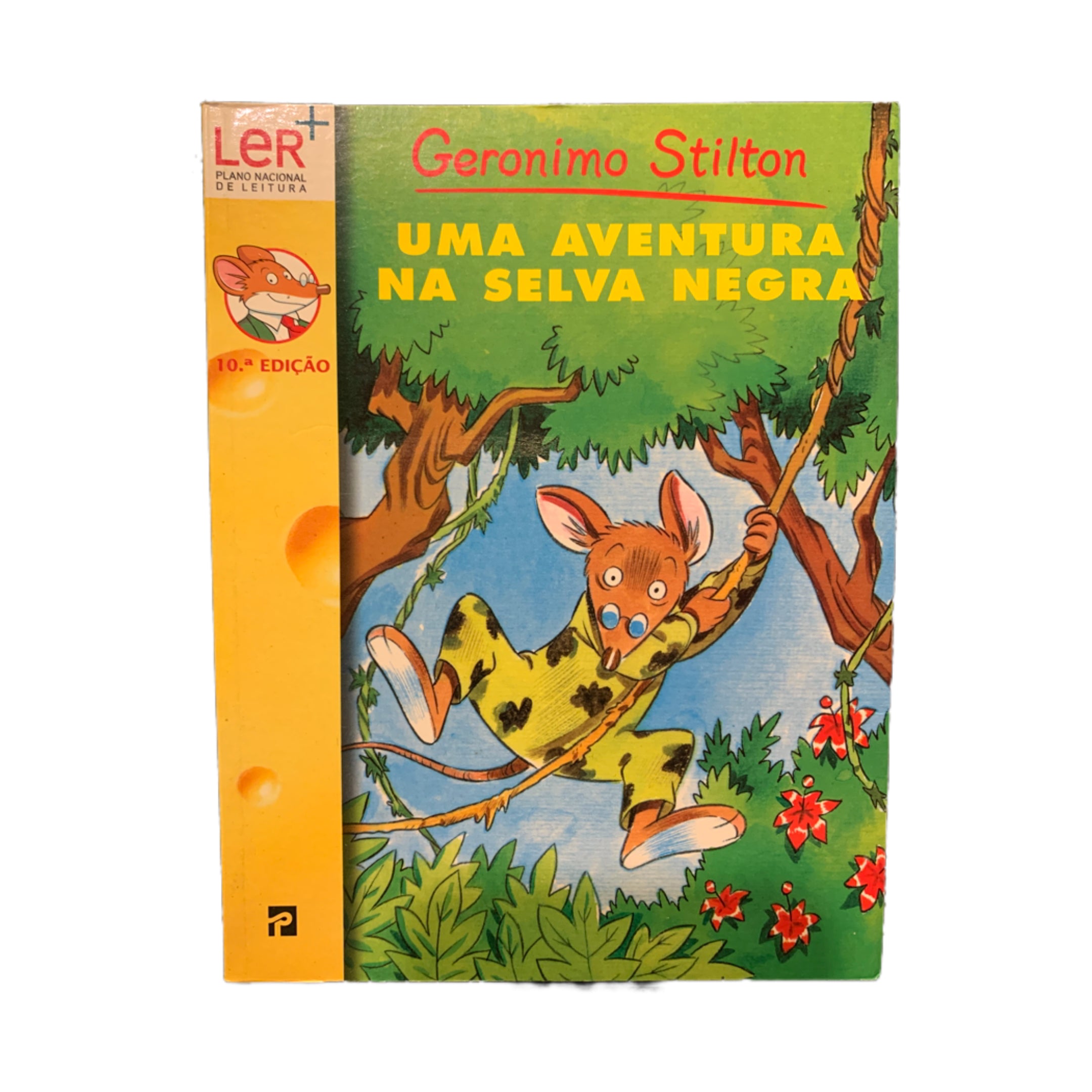 LIVRO Uma Aventura na Selva Negra de Geronimo Stilton #4 - USADO