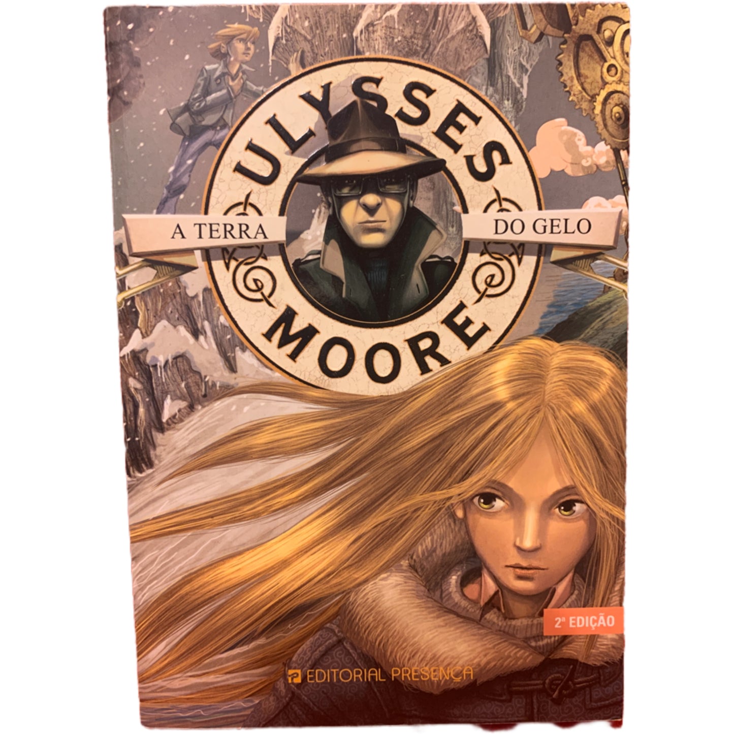 LIVRO A Terra do Gelo de Ulysses Moore - USADO