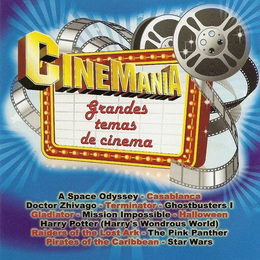 CD - CINEMANIA - GRANDES TEMAS DE CINEMA - USADO