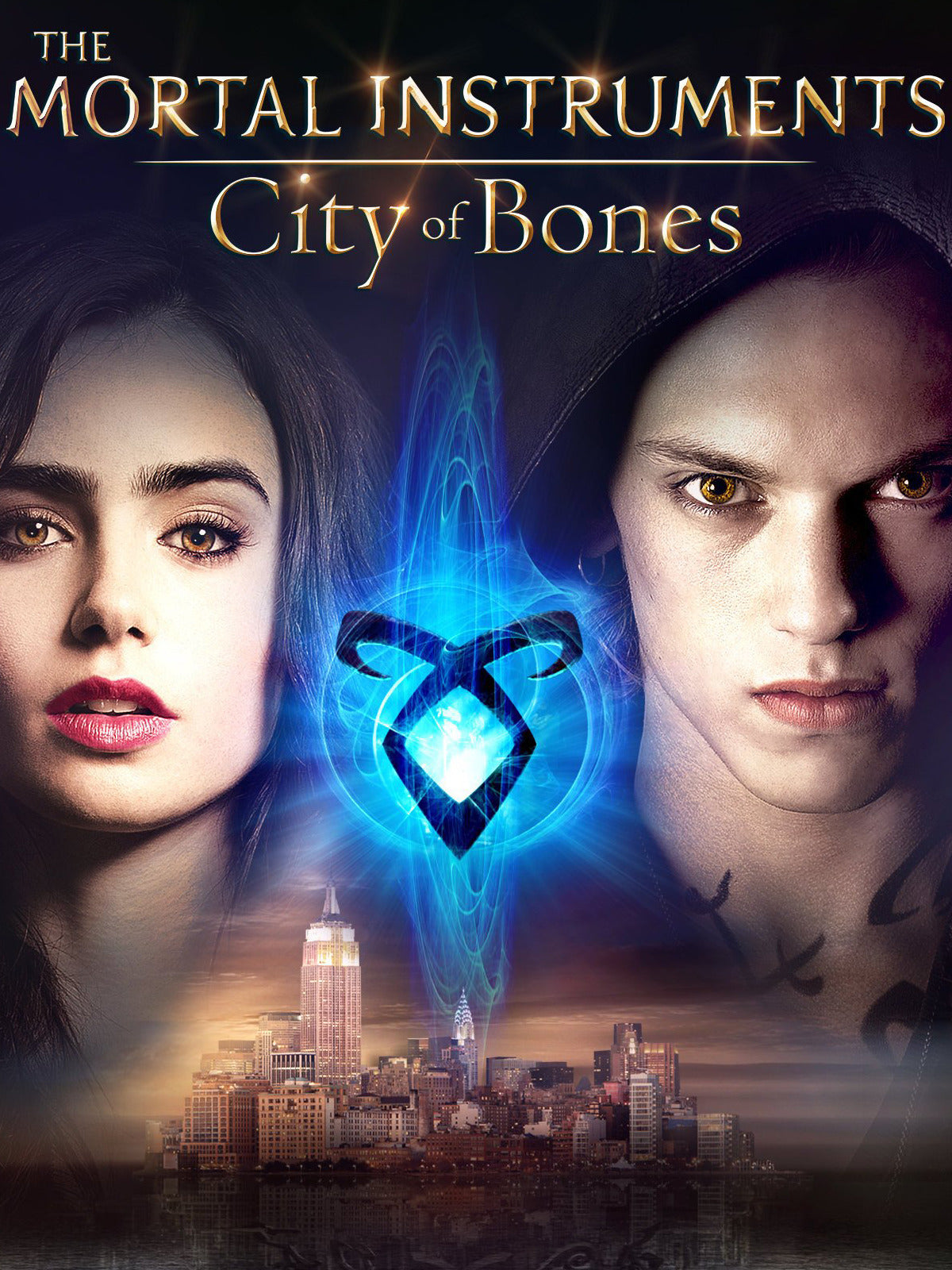 DVD The Mortal Instruments City of Bones - Usado