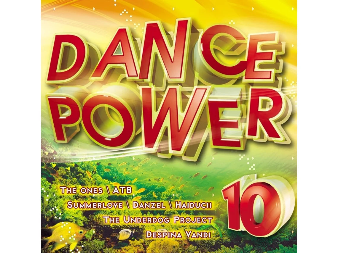 CD DANCE POWER 10 - USADO
