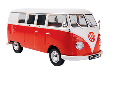 Diecast 1/24 Volkswagen Transporter T1 1960 Combi