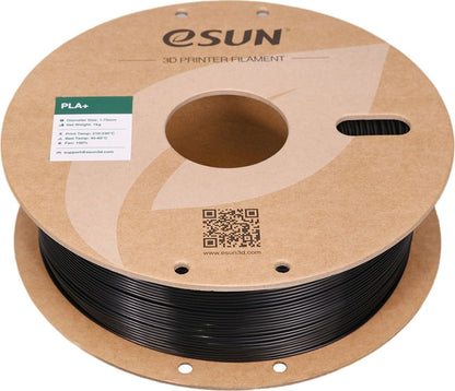 PLA+Filament  Black, 1.75 mm / 1000 g eSun