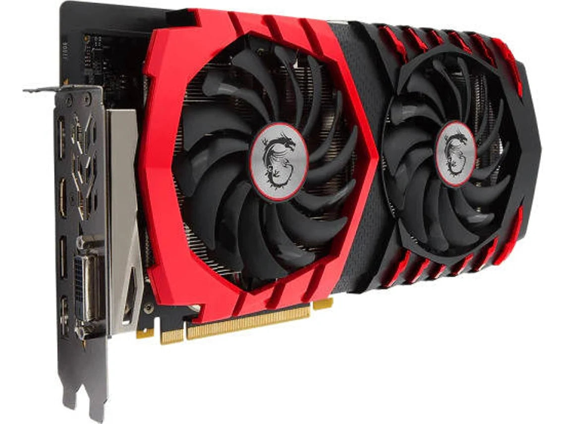 Placa Gráfica MSI GeForce GTX 1060 Gaming X (NVIDIA - 6 GB DDR5) - USADA