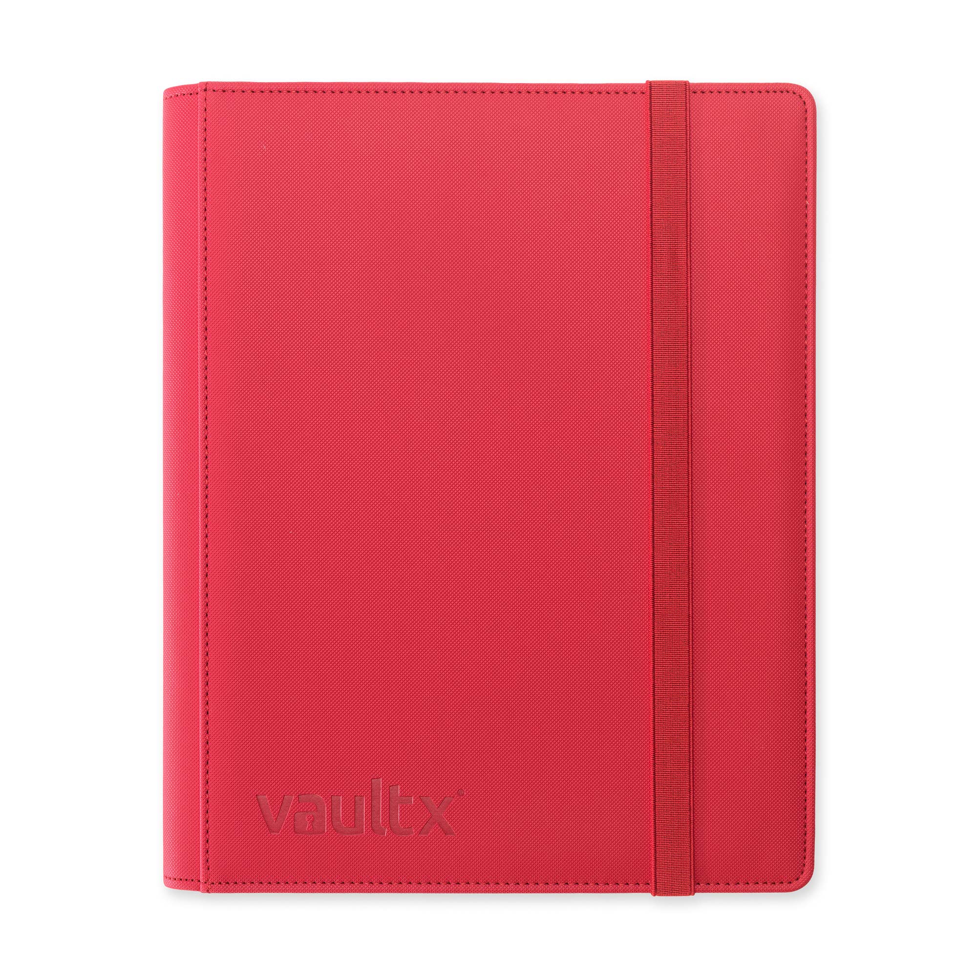 Vault X 9-Pocket Exo-Tec® Strap Binder - Fire Red