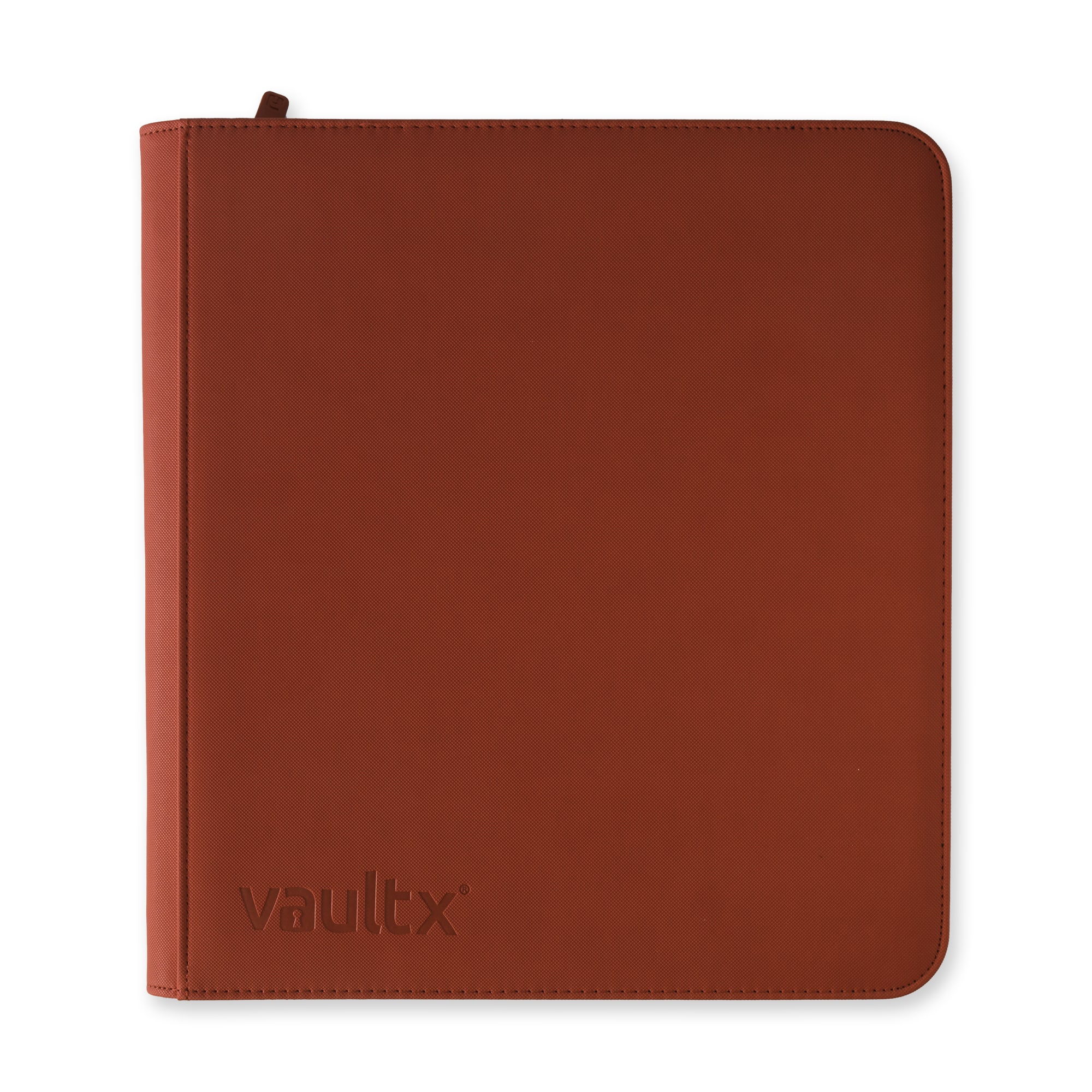 Vault X 12-Pocket Exo-Tec® Zip Binder XL - Fire Red