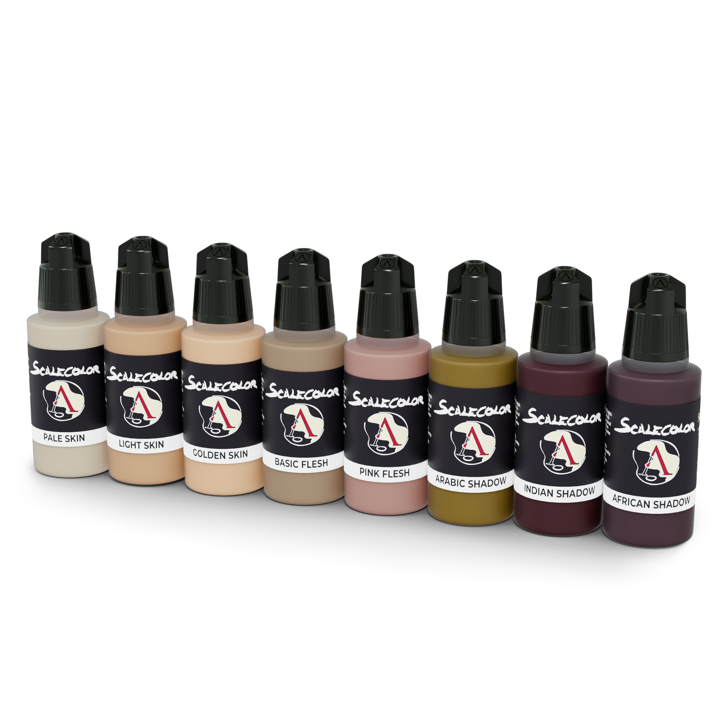 ACRYLIC PAINT SURECOLOR SCALE 75 SET: Flesh (8x17mL)