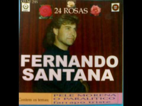 CD - FERNANDO SANTANA - FARRAPO TRISTE - 24 ROSAS - USADO