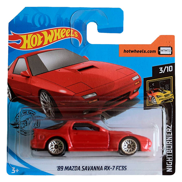 Hot Wheels Factory Set New For 2020 Nightburnerz '89 Mazda Savanna RX-7 FC3S Red