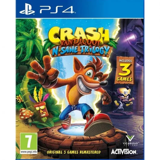 PS4 Crash Bandicoot N. Sane Trilogy - USADO