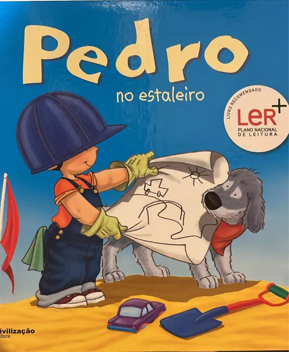 Livro - Pedro No Estaleiro de Sandrine Deredel Rogeon - USADO