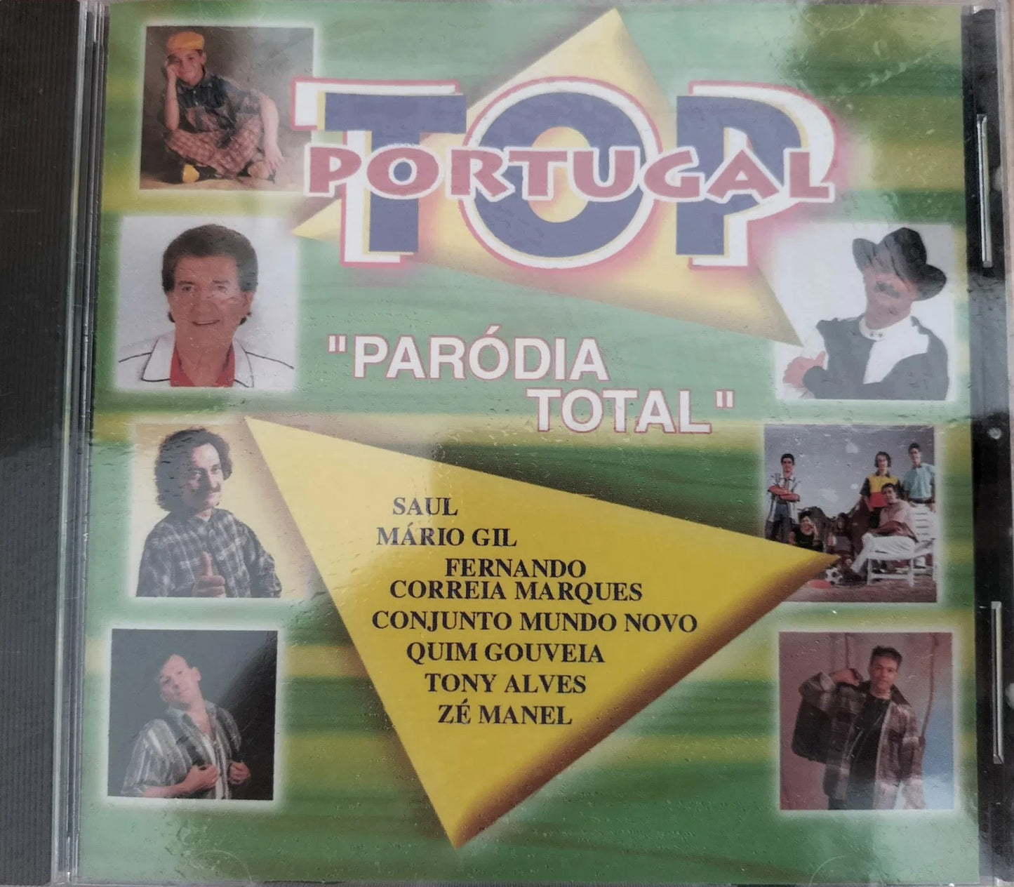 CD - TOP PORTUGAL - "PARÓDIA TOTAL" - USADO