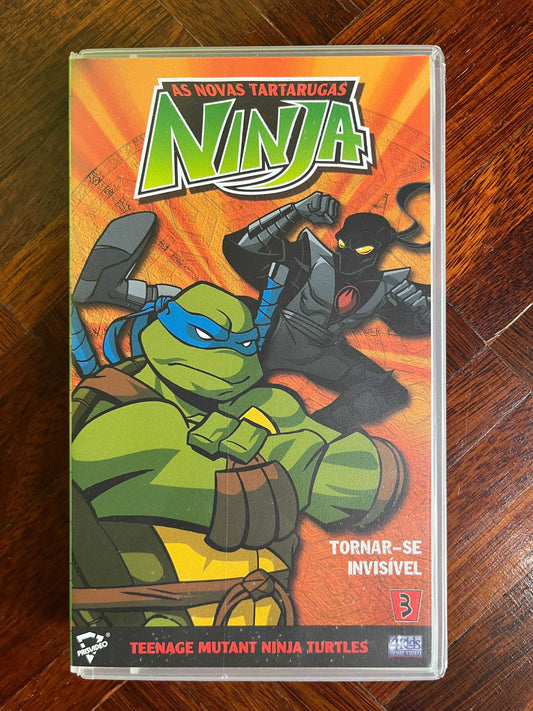 DVD As Novas Tartarugas Ninja ( Tornar-se invisível ) - Usado