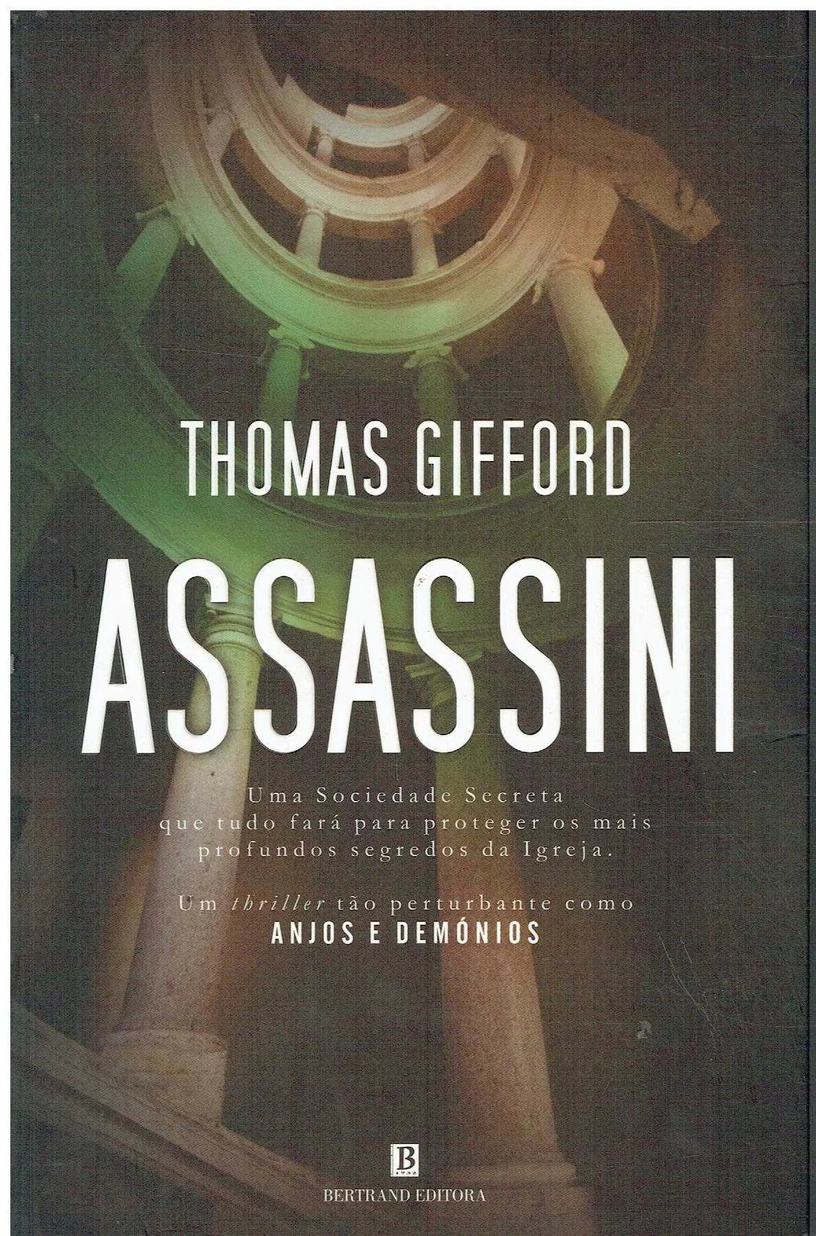 LIVRO Assassini de Thomas Gifford - USADO