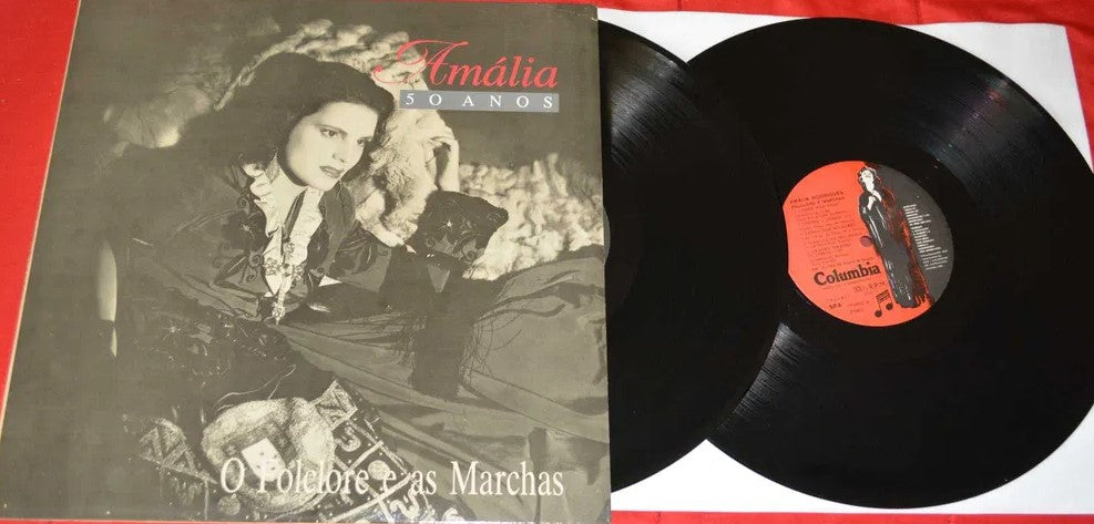 LP Vinyl Amália Rodrigues ‎– O Folclore E As Marchas (2 LP)