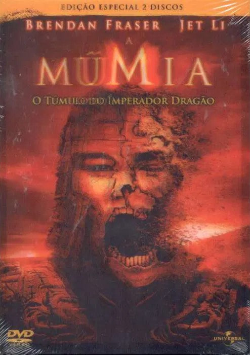 DVD Múmia - O Túmulo do Imperador Dragão- Edição especial 2 discos - USADO