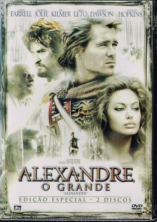 DVD  Alexandre, o Grande (EDIÇÃO ESPECIAL 2 DISCOS)  -USADO