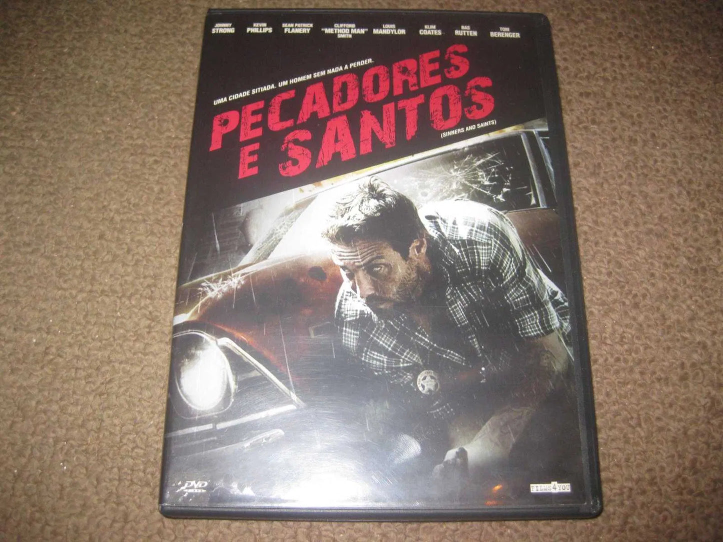 DVD Pecadores e Santos-USADO