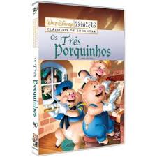 DVD Os Três Porquinhos - USADO