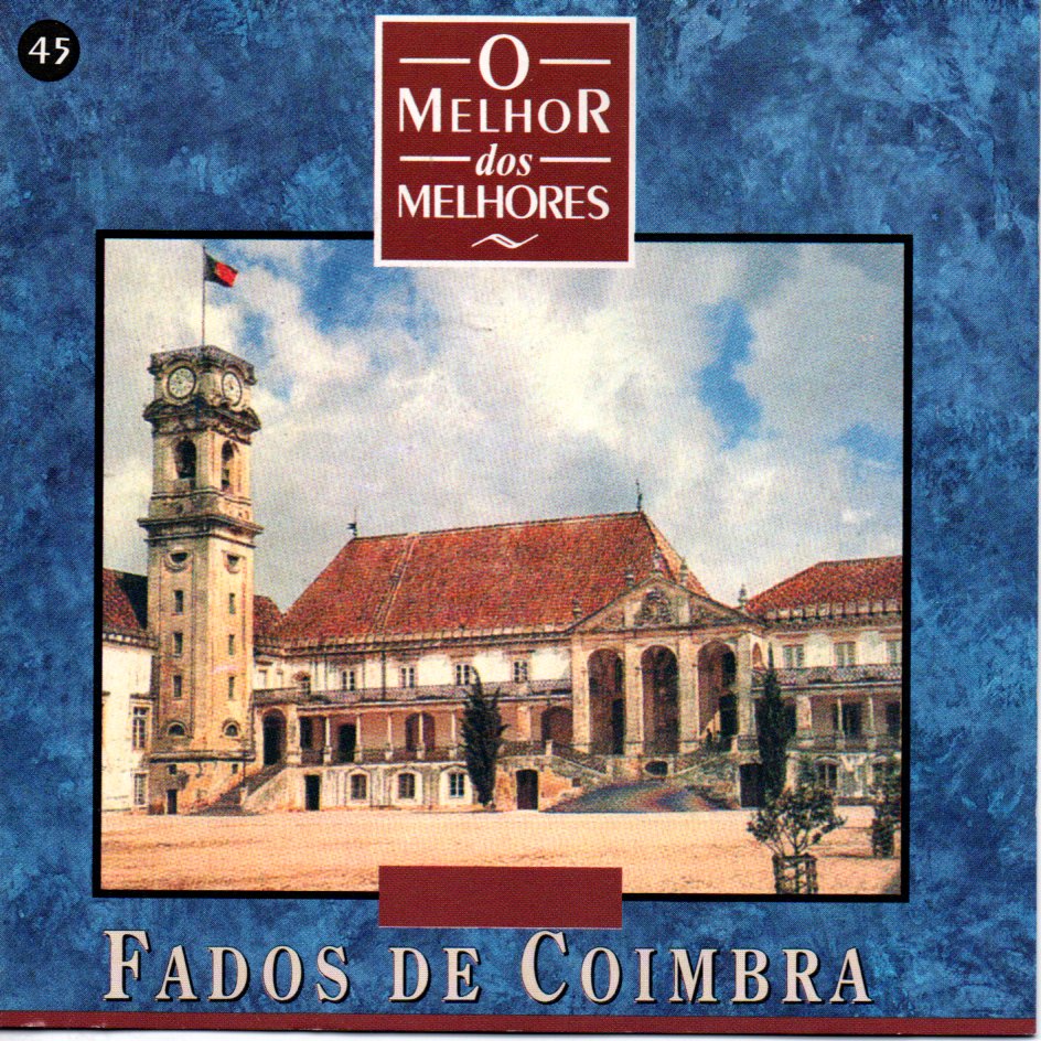 CD Various – O MELHOR DOS MELHORES Fados de Coimbra - USADO
