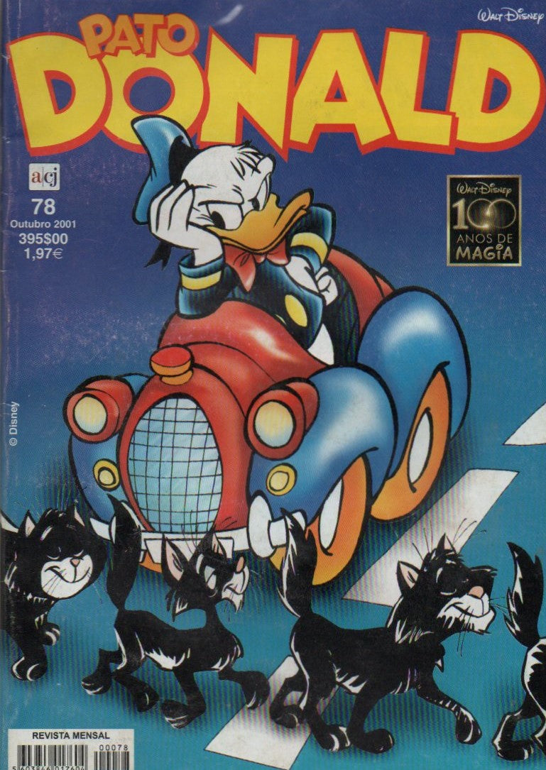 Livro Pato Donald #78 2001