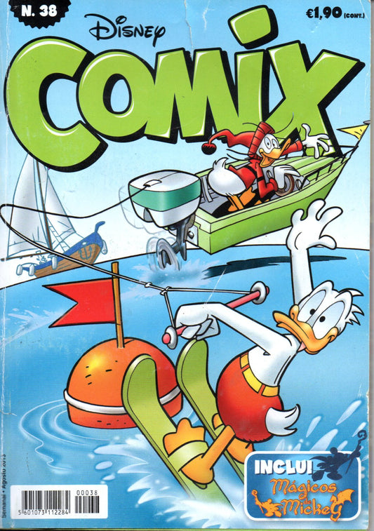Livro Comics Disney Comix #38 2013 - USADO
