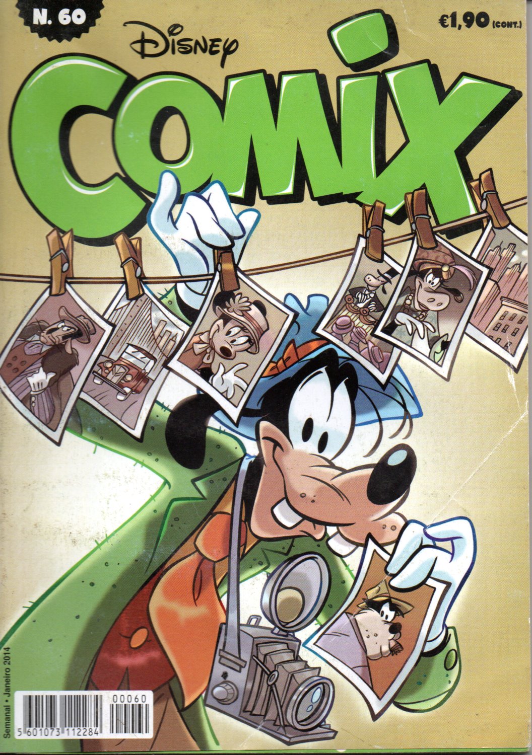 Livro Comics Disney Comix #60 2014 - USADO