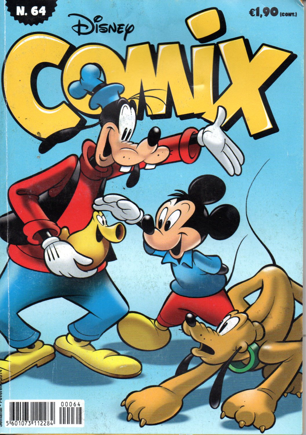 Livro Comics Disney Comix #64 2014 - USADO