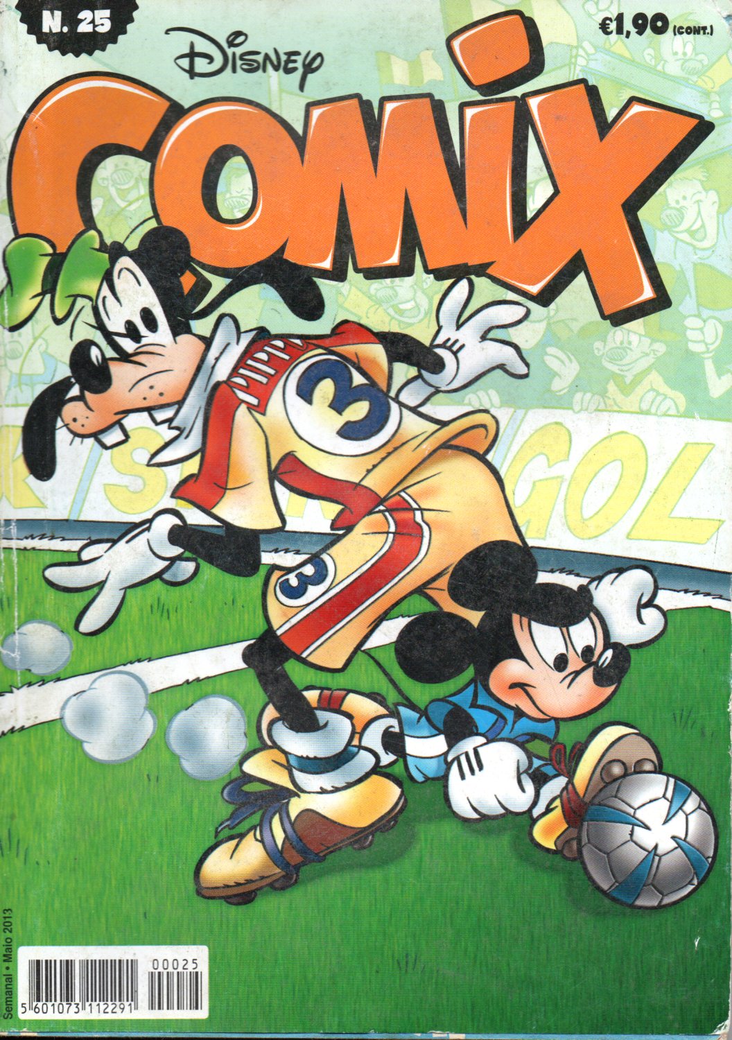 Livro Comics Disney Comix #25 2013 - USADO