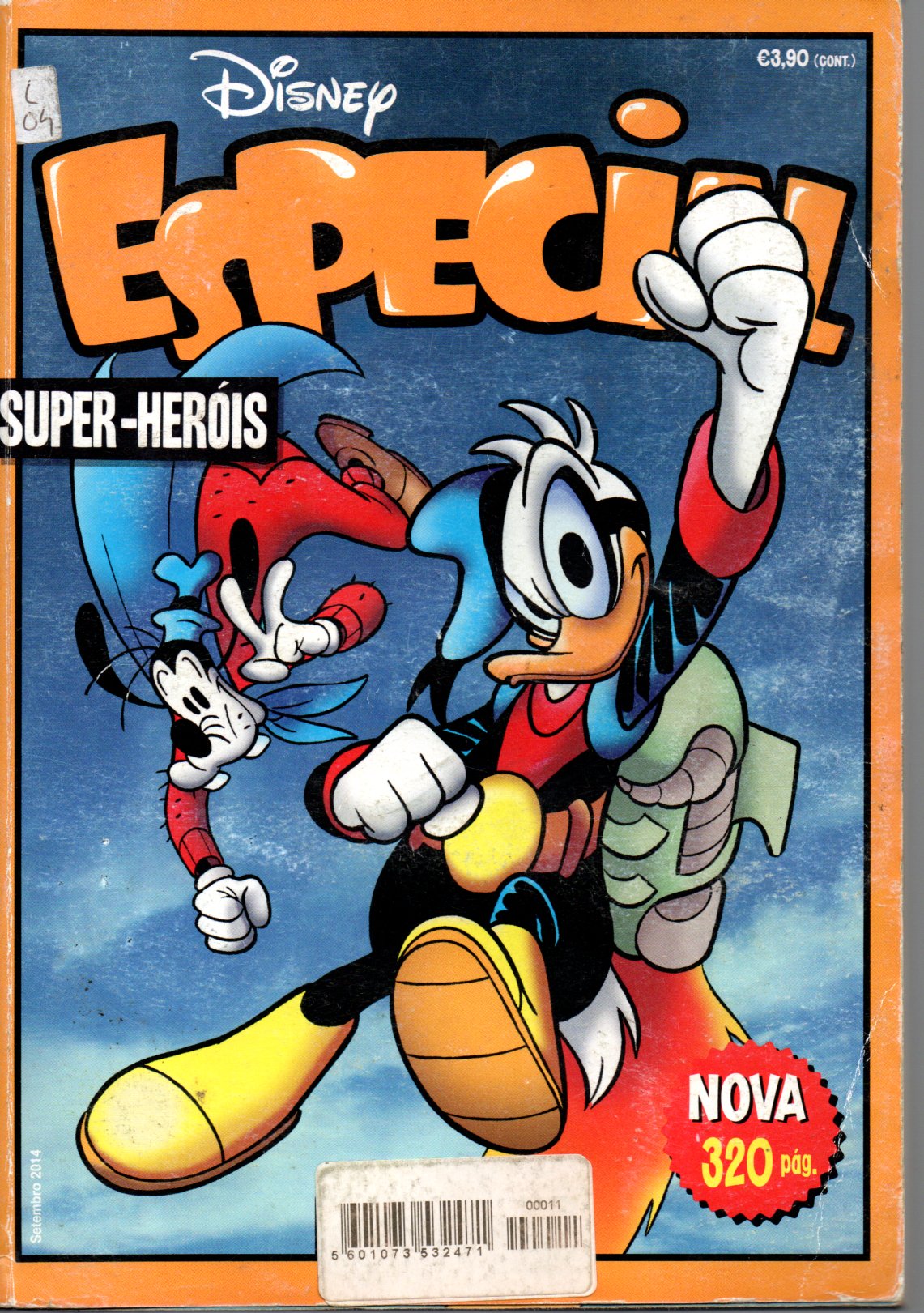 Livro Comics Disney Especial Super-Herois 2014 - USADO