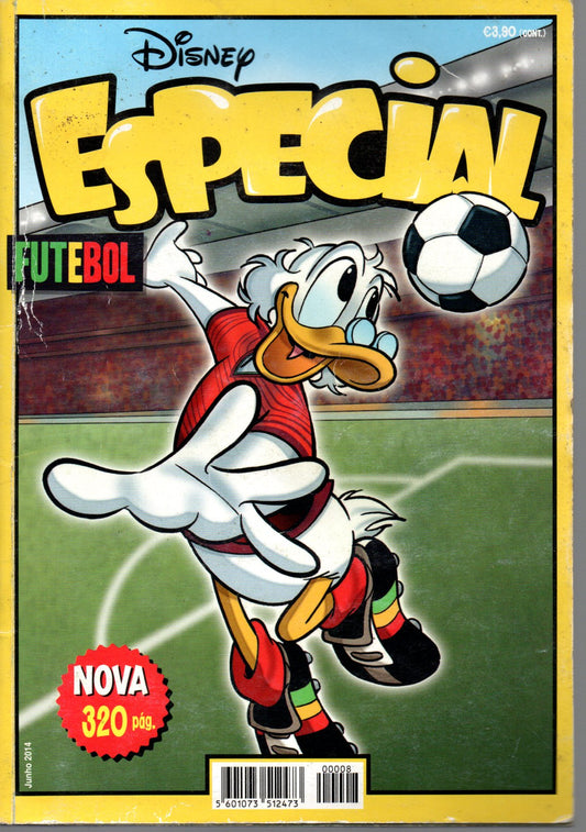 Livro Comics Disney Especial Futebol 2014 - USADO