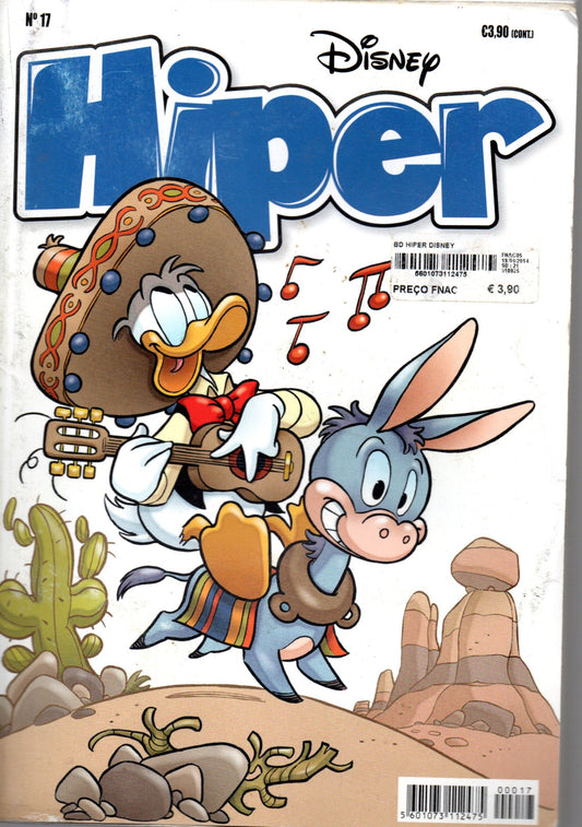 Livro Comics Disney Hyper #17 2014 - USADO
