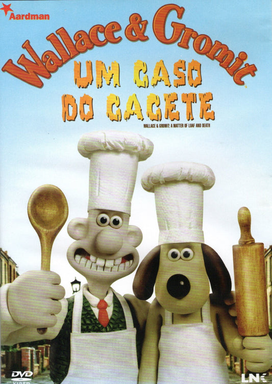 DVD WALLACE & GROMIT UM CASO DO CACETE - USADO