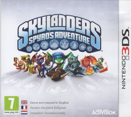 3DS SKYLANDERS SPYRO´S ADVENTURE(GAME ONLY) - USADO