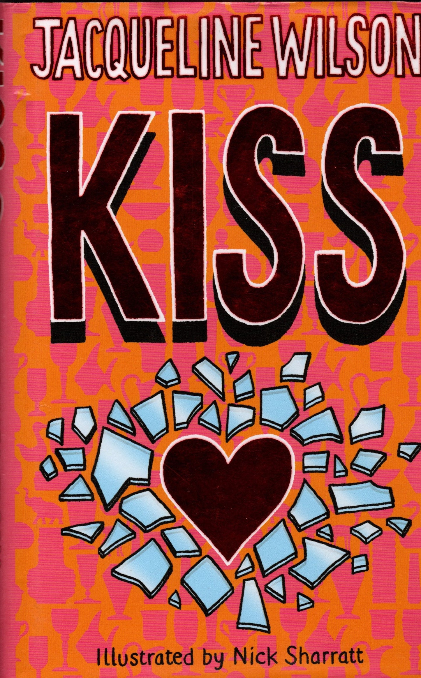 LIVRO KISS (Hardcover) by Jacqueline Wilson (EN) - USADO