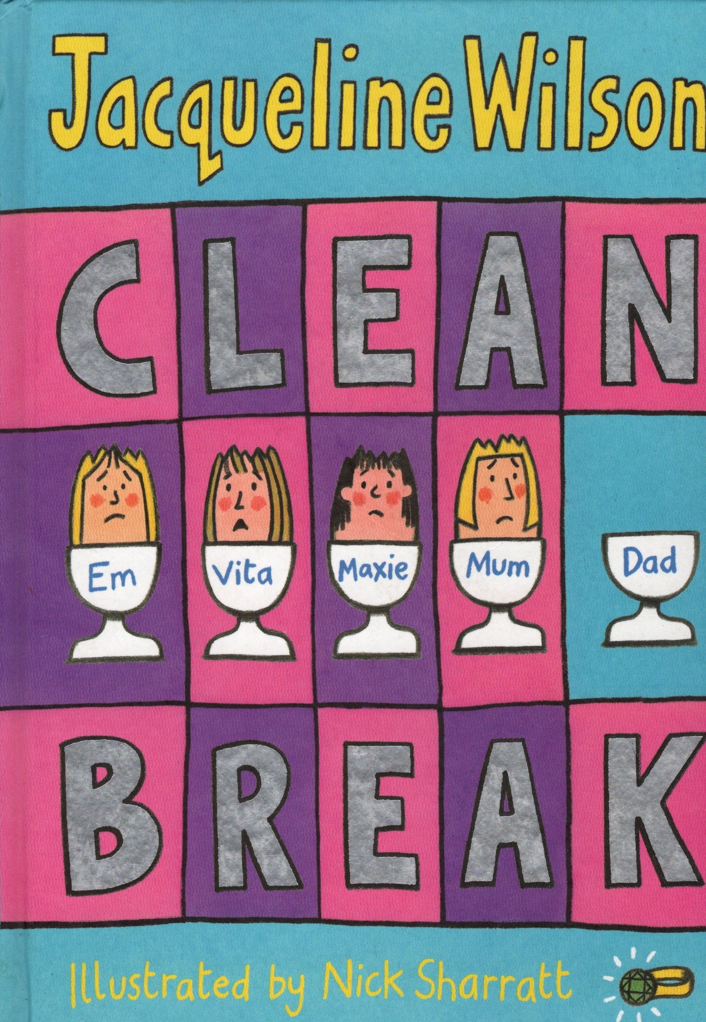 LIVRO CLEAN BREAK(Hardcover) by Jacqueline Wilson (EN) - USADO
