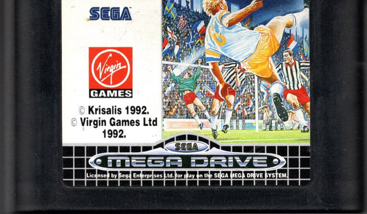 MEGADRIVE EUROPEAN CLUB SOCCER (PAL)  - USADO