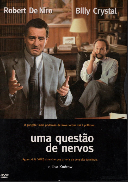 DVD UMA QUESTÃO DE NERVOS (EDIÇÃO ESPECIAL SNAPPER CASE) - USADO