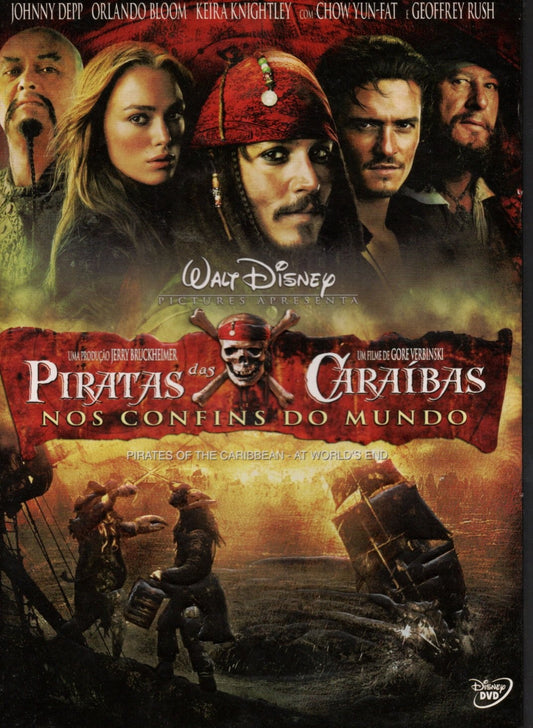 DVD Piratas Das Caraíbas: Nos Confins Do Mundo - USADO