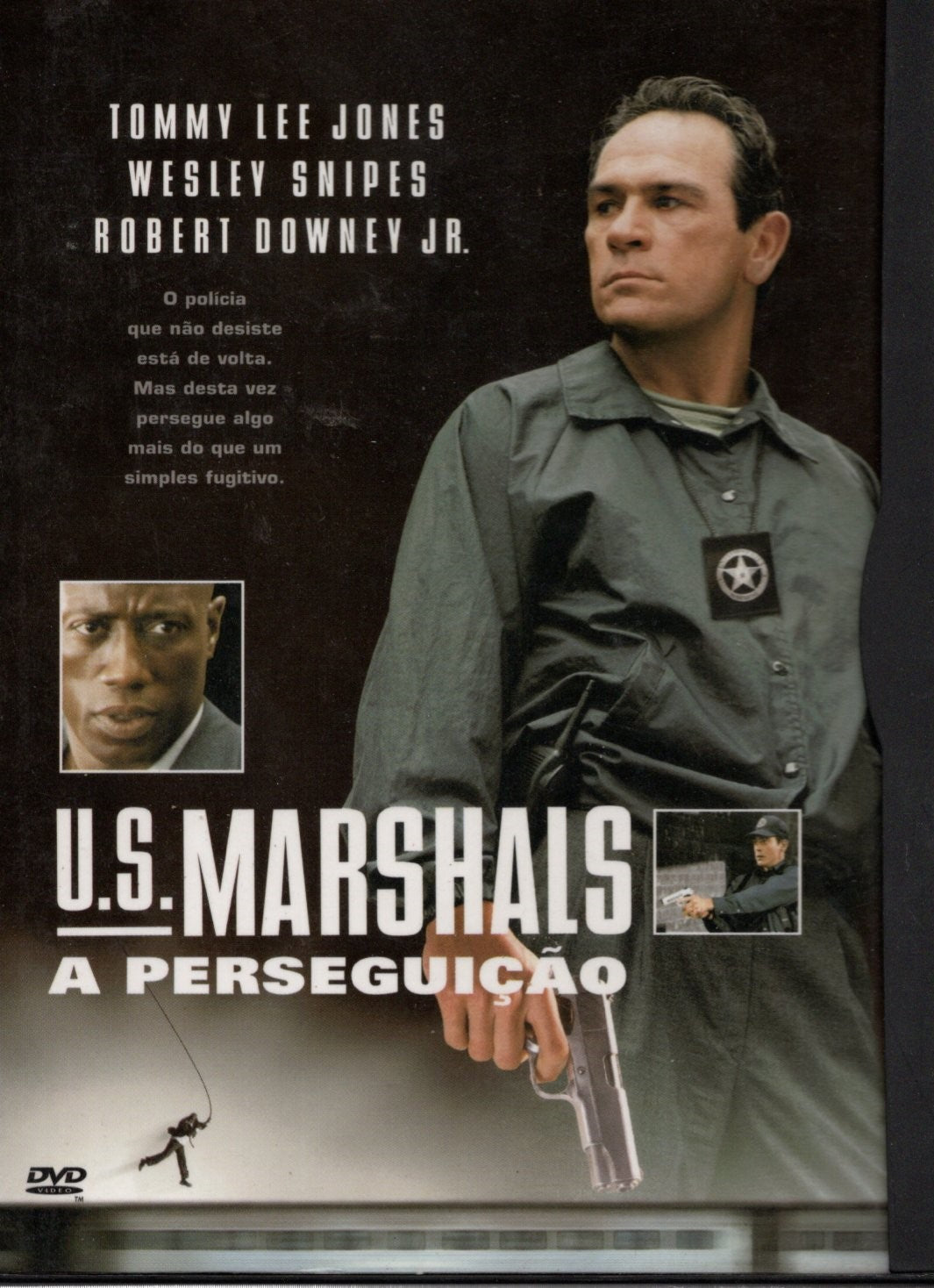 DVD U.S. MARSHALS A PERSEGUIÇÃO (SNAPPER CASE) - USADO