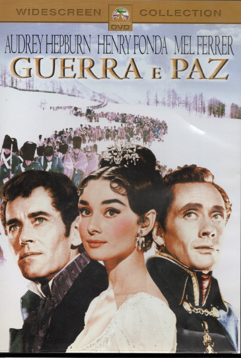 DVD GUERRA E PAZ WIDESCREEN COLLECTION - USADO