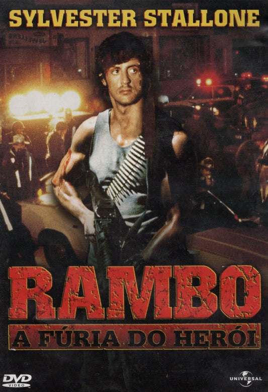 DVD Rambo A Fúria Do Herói - USADO