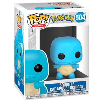 Funko POP ! #504 Pokemón Squirtle Carapuce - Schiggy