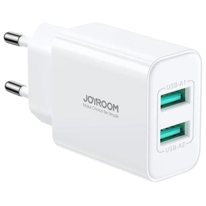 Carregador Joyroom JR-TCN04EU Duplo USB Branco