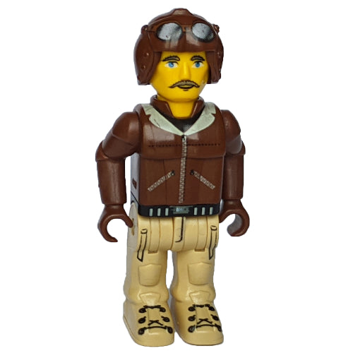 LEGO jsfig0004 Juniors Minifigure Jack Stone aviator - USADO