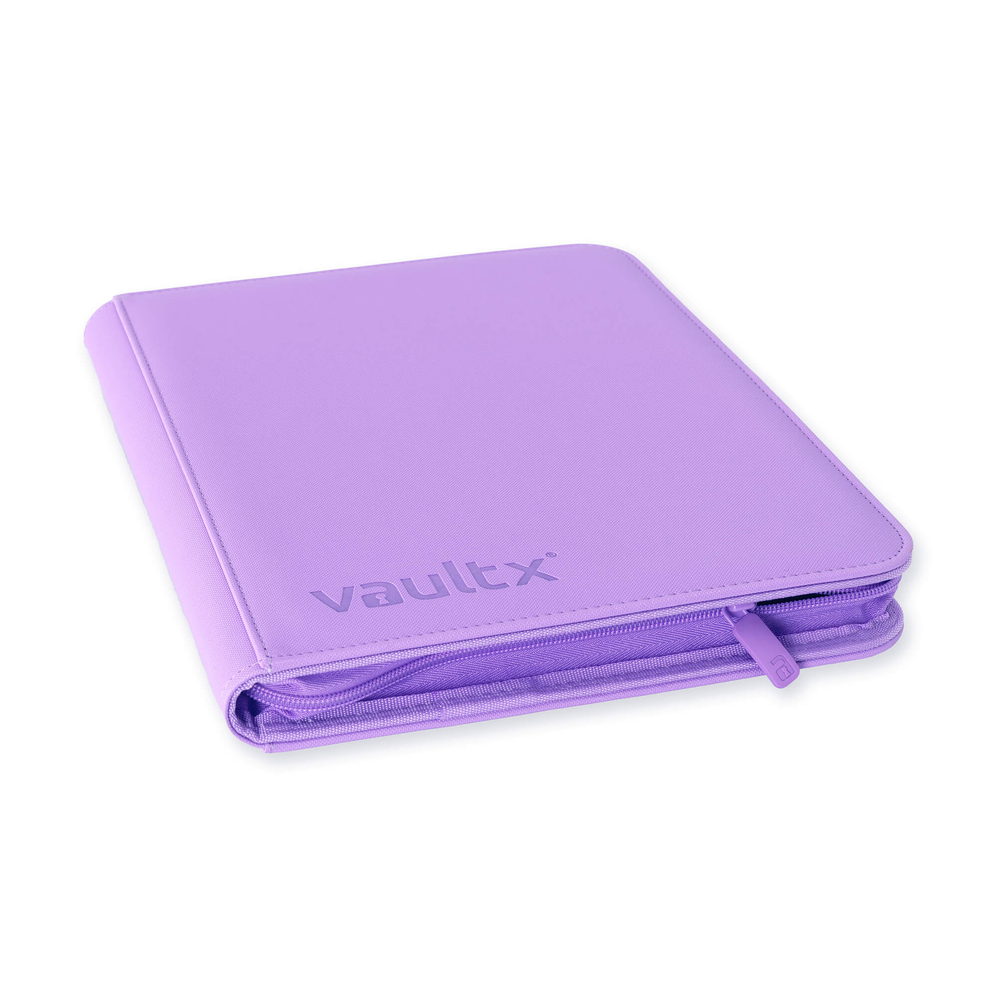 Vault X 9-Pocket Exo-Tec® Zip Binder - Just Purple