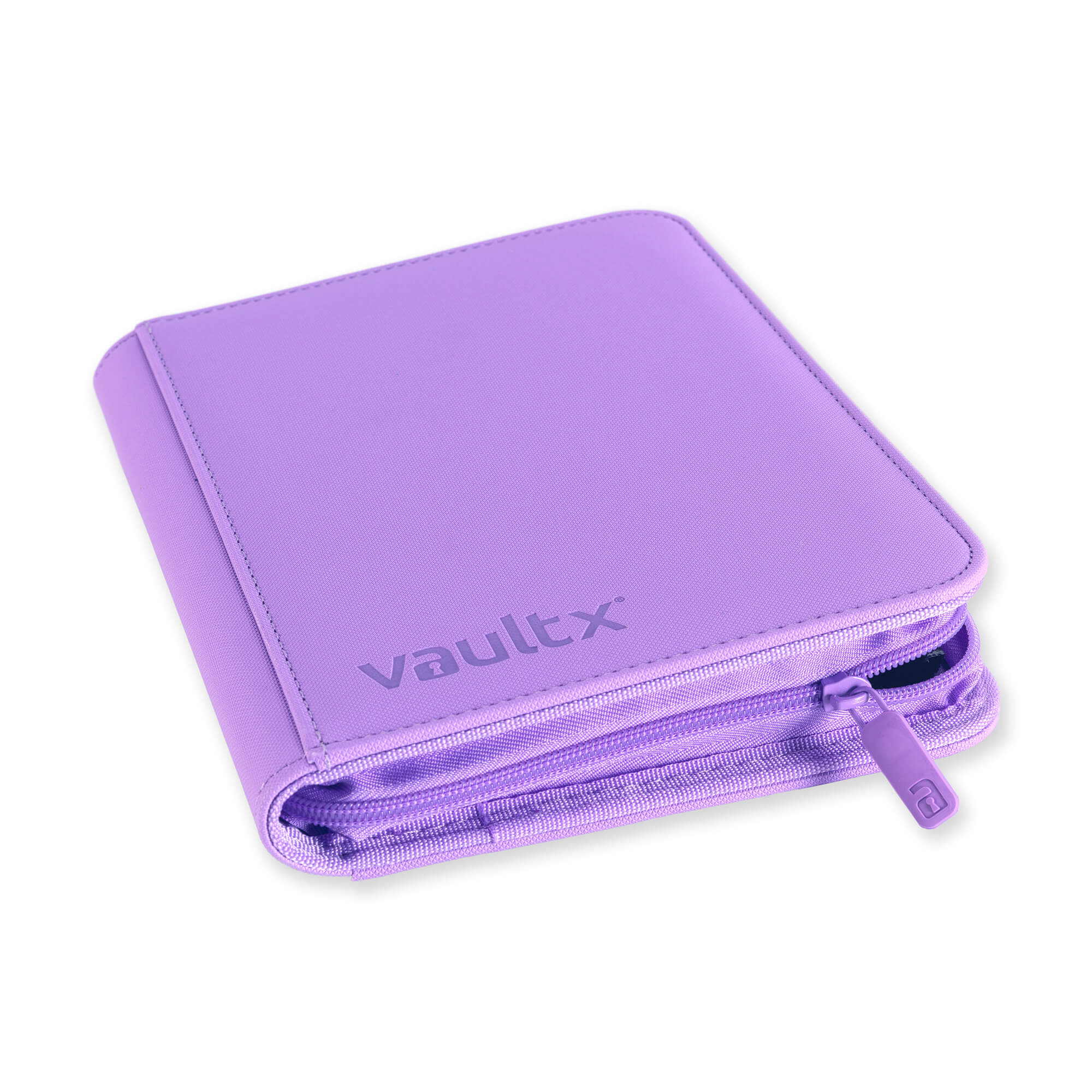 Vault X 4-Pocket Exo-Tec® Zip Binder - Just Purple