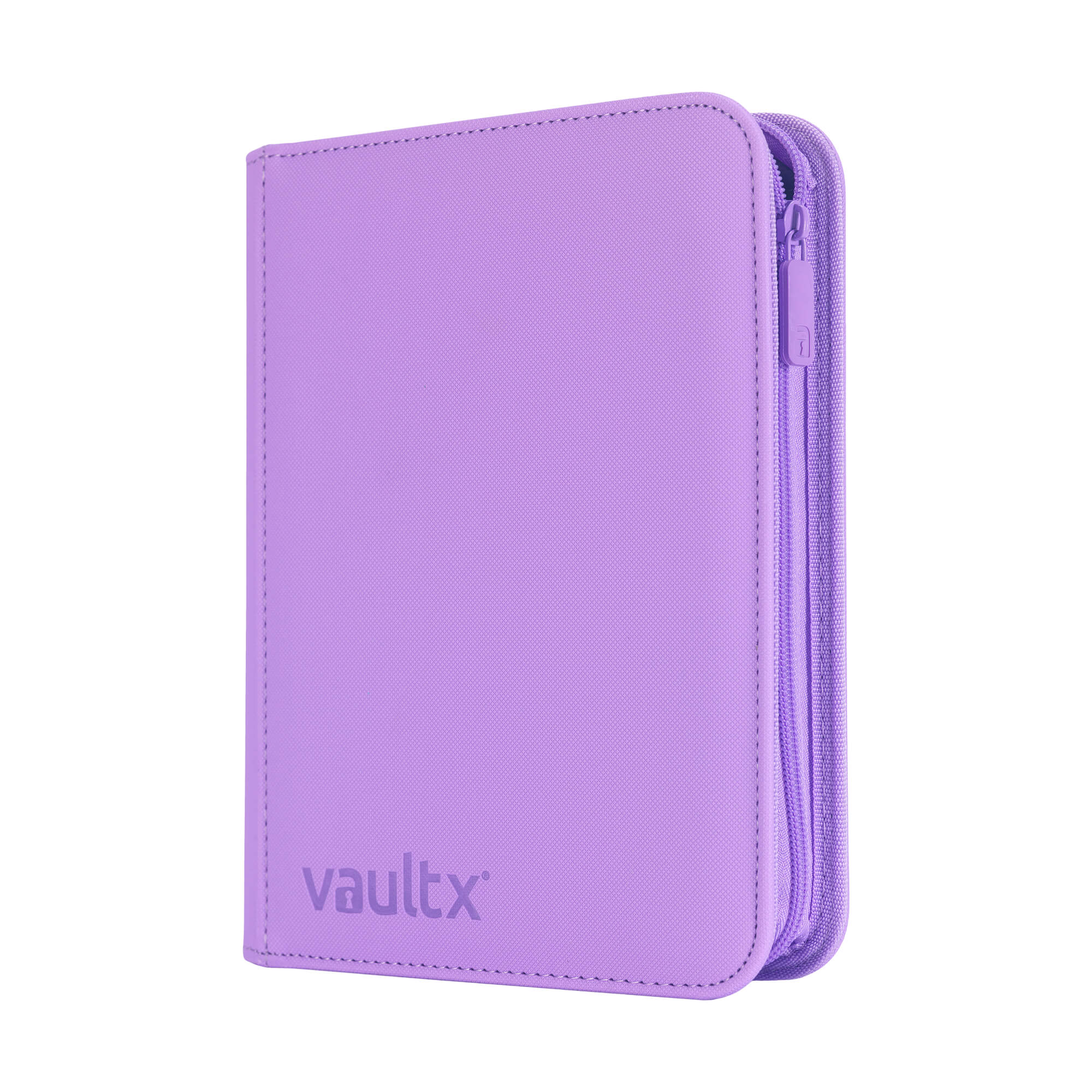 Vault X 4-Pocket Exo-Tec® Zip Binder - Just Purple