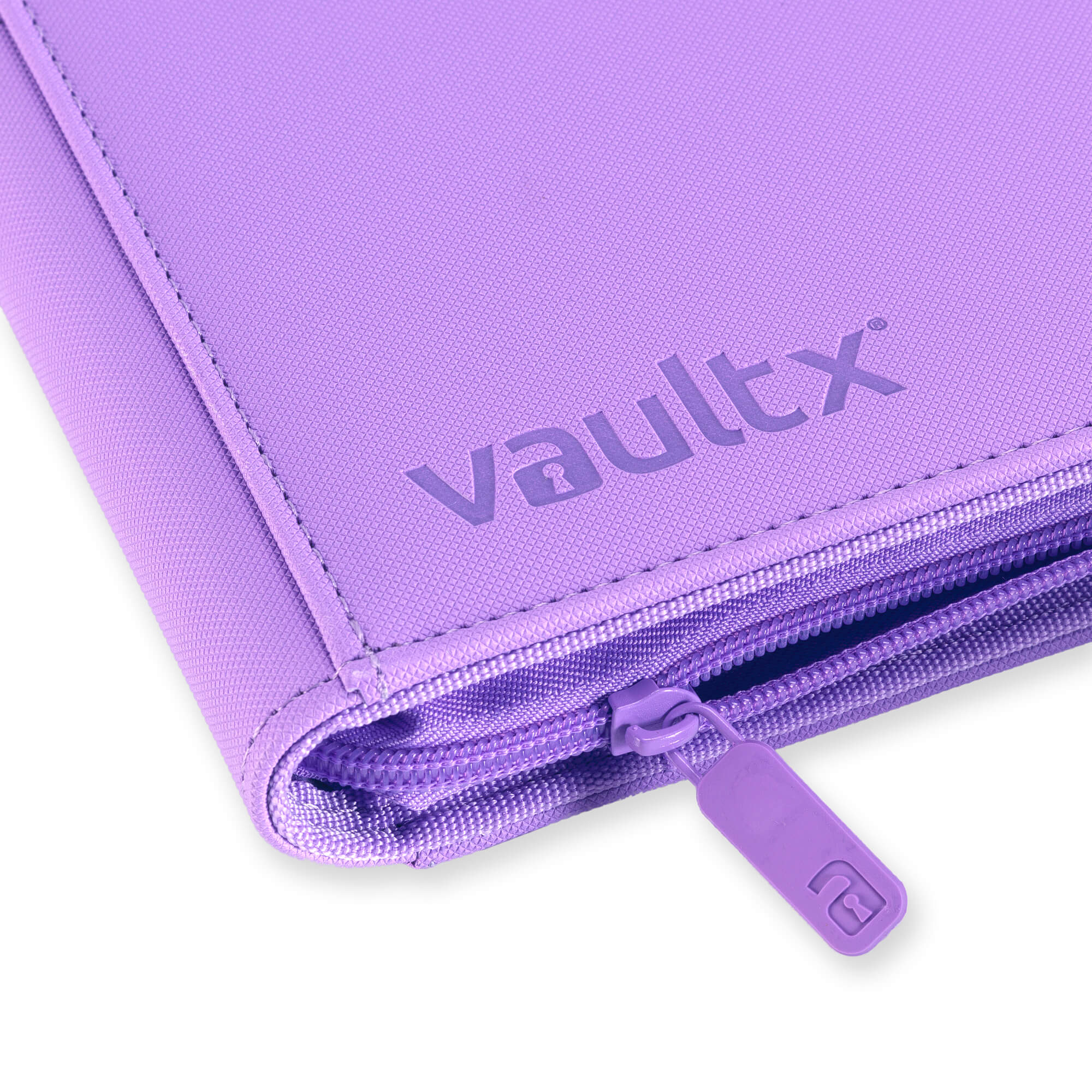 Vault X 4-Pocket Exo-Tec® Zip Binder - Just Purple