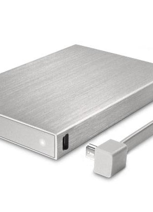 500GB LaCie Rikiki Go USB2.0 Portable Hard Drive (Silver) - USADO